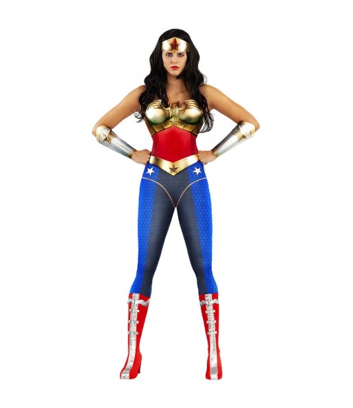 Déguisement Super héros Wonder Woman femme