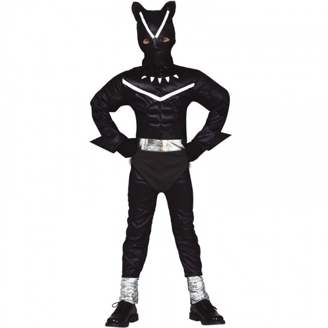 Halloween Costume Enfants Black Panther Costume Adulte Fête Super-héros  Cosplay Garçon Costume de Noël Cadeau