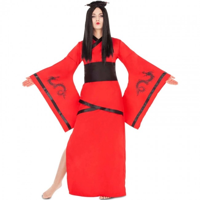 Déguisement cache coeur rouge oriental femme - Costumes femme - Creavea