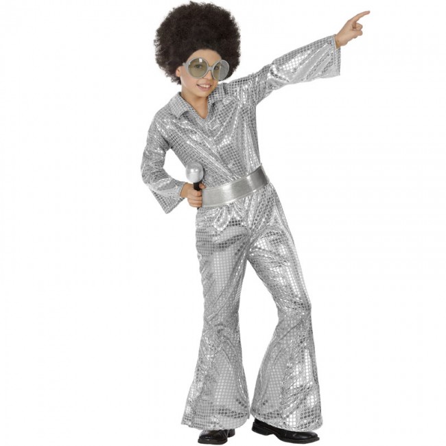 Costume pour homme style disco déguisement paillettes année 80