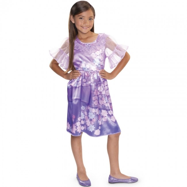 Similaire Isabela Déguisement Carnaval Fille Robe Encanto Cosplay