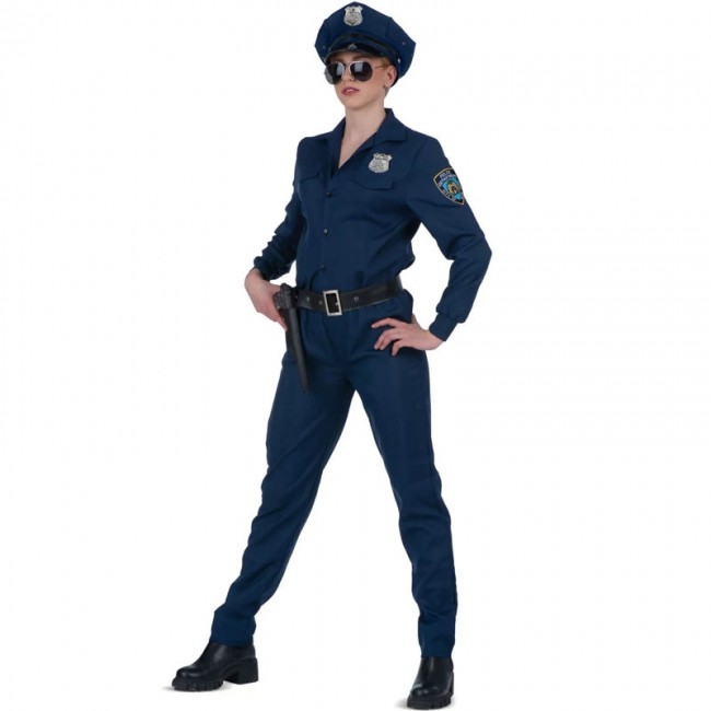 Costume d'officier de Police pour filles, déguisement d'halloween pour  enfants, Costume de Police avec