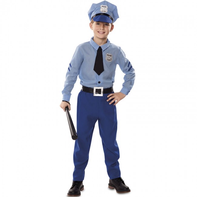 Déguisement Enfant Policier - Taille au choix - Jour de Fête - Garçon -  Déguisement