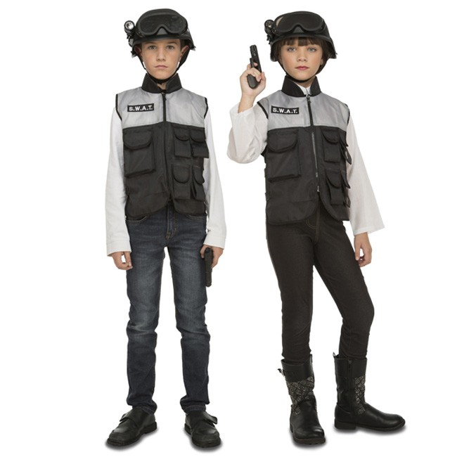 Déguisement Policier Enfant - Multicolore - Costume Léger et