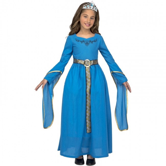 Déguisement princesse médiévale femme : Déguisement moyen age princesse