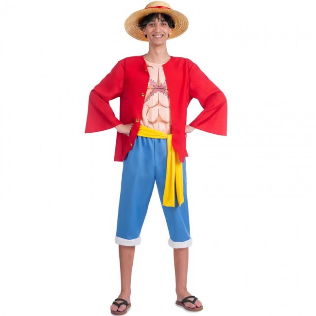 Acheter One Piece Luffy Anime Cosplay homme femme chapeau
