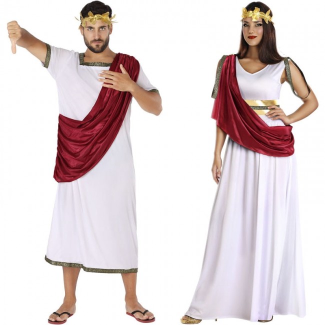 Déguisement de famille Rome Antique : Deguise-toi, achat de Déguisements  couples