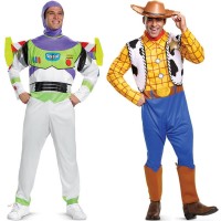 D guisements Buzz Lightyear et Woody de Toy Story