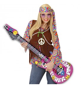 ▷ Achetez Kit d'accessoires hippie jaune fluo en ligne