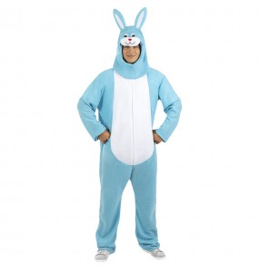 Costume adulte Lapin bleu