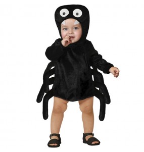 Costume Araignée noire bébé
