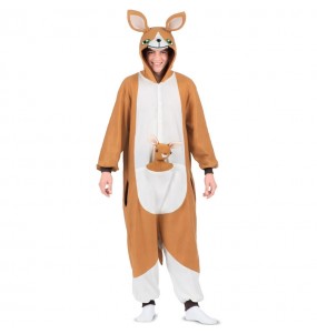 Costume pour homme Kangourou avec marsupium
