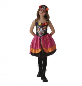 Costume Catrina de la Forêt fille