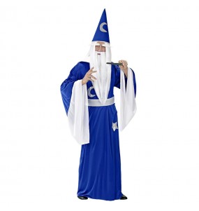 Costume pour homme Magicien bleu