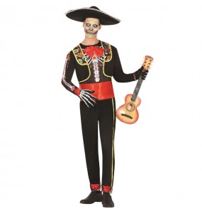 Costume Squelette Mariachi Catrin homme