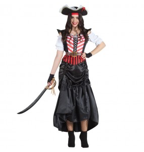 Costume Pirate des mers rouges femme