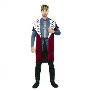 Costume pour homme Roi de la cour médiévale