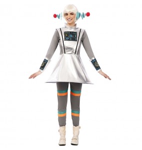 Costume Robot de l'espace femme