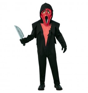 Costume Scream rouge garçon