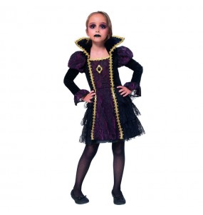 Costume Vampiresse violette fille