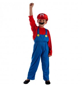 Déguisement Super Mario Bros, Déguisement Mario et Luigi Cosplay Halloween,  Fête d'anniversaire pour garçon MARIOBROS -  France