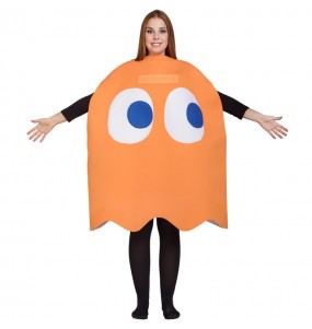 Costume adulte Fantôme Clyde de Pac-Man