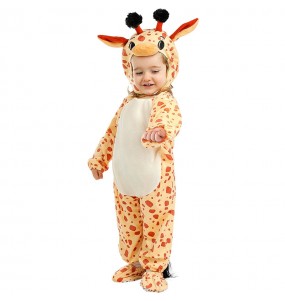 Costume Girafe au zoo bébé