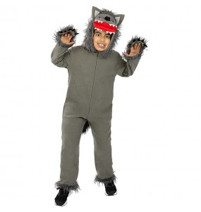 Costume pour garçons et filles de Loup de la forêt