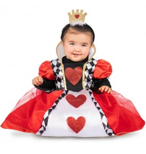 Costume Monarque des cœurs bébé