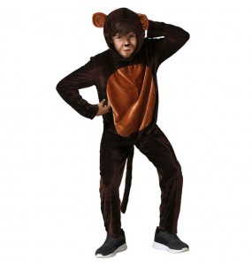 Costume Singe de la jungle marron garçon