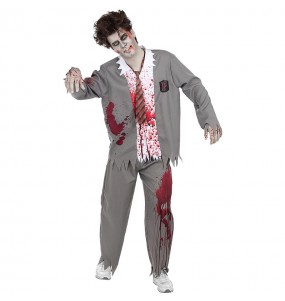 Costume Zombie écolier homme