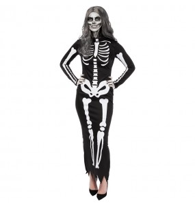 Costume Squelette élégant femme