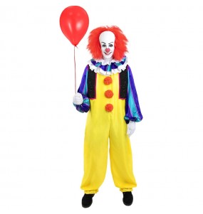 Costume Clown du film IT homme