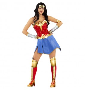 Costume Super-héroïne Wonder Woman à Themyscira femme