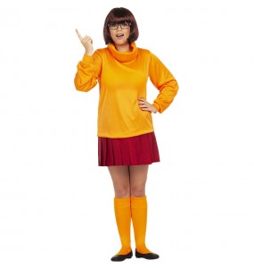 Déguisement Velma Dinkley de Scooby-Doo. femme 
