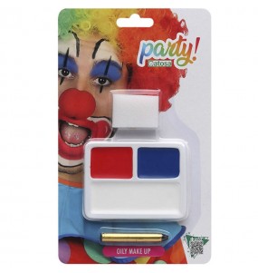 Kit de maquillage pour clown pour compléter votre déguisement avec un maquillage de qualité