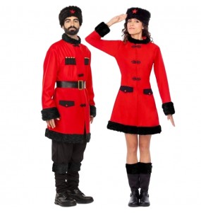 Costumes Cosaques russes pour se déguiser à duo