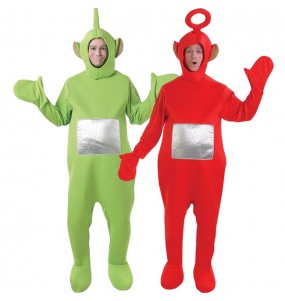 Costumes Teletubbies Dipsy et Po pour se déguiser à duo