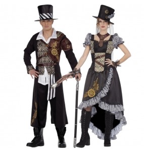 Costumes Lord et Lady Steampunk pour se déguiser à duo