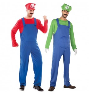 Costumes Mario et Luigi pour se déguiser à duo