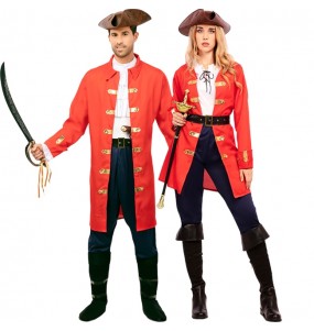 Costumes Pirates à crochets pour se déguiser à duo