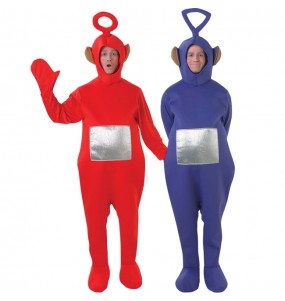 Costumes Les Télétubbies Po et Tinky Winky pour se déguiser à duo