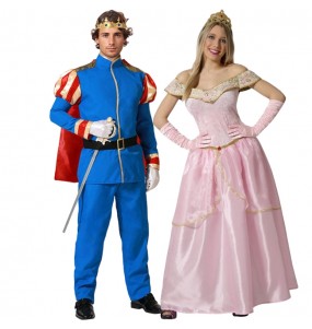 Costumes Prince charmant et Belle au bois dormant pour se déguiser à duo