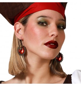 Boucles d'oreilles Pirate pour compléter vos costumes