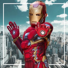 Déguisement Iron Man luxe Homme