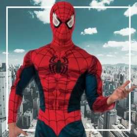 Gants de luxe Spiderman Costume de Spiderman Déguisement Super